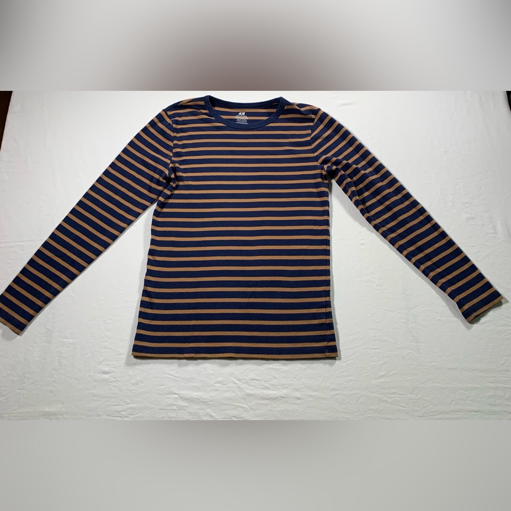 H&M Striped Long Sleeve Shirt